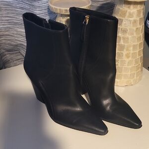 Jo Lo Black Ankle Boots